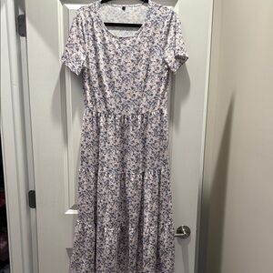Floral Print Women's Dress